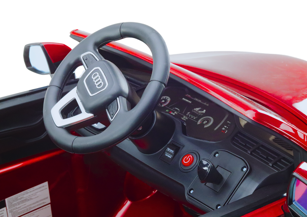 Elektrické auto na akumulátor Audi Q7 lakované červené