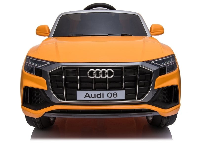 Elektrické auto na akumulator Audi Q8 s dálkovým ovládáním žluté