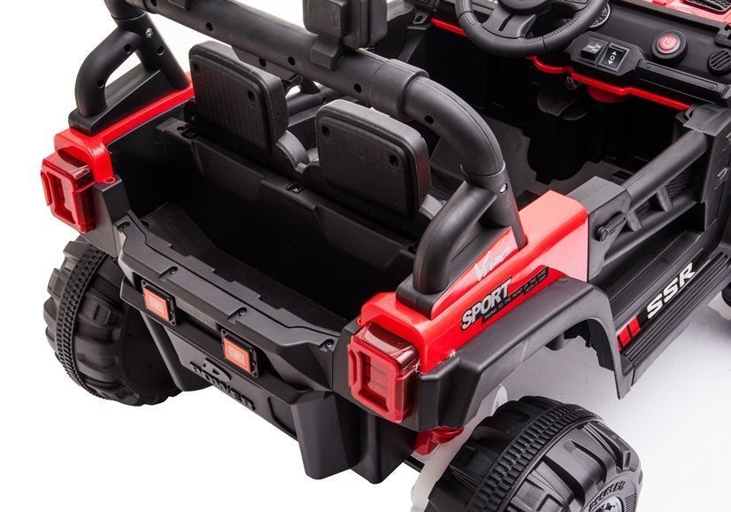 Elektrické auto na akumulátor BBH 016 červené