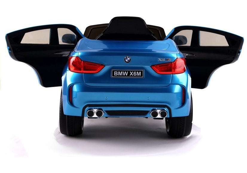Elektrické auto na akumulátor BMW X6 s dálkovým ovládáním modré