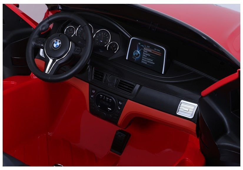 Elektrické auto na akumulátor BMW X6M s dálkovým ovládáním červené