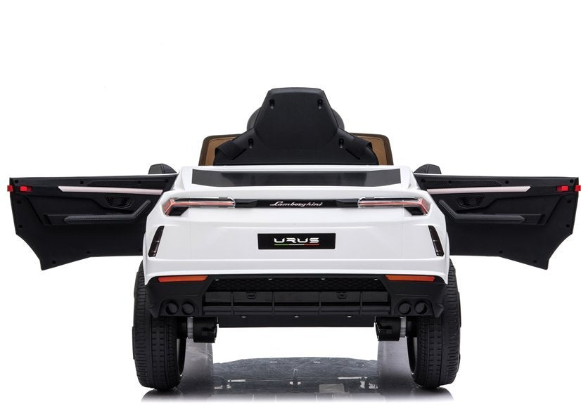 Elektrické auto na akumulátor Lamborghini Urus s pilotem bílé