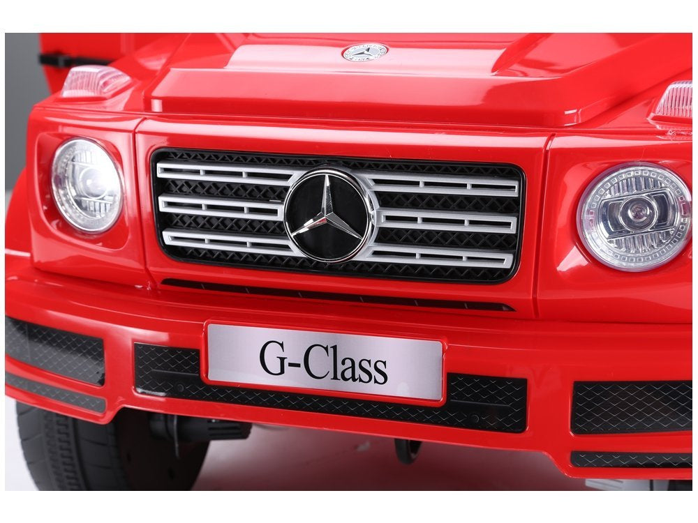 Elektrické auto na akumulátor Mercedes G500 s dálkovým ovládáním červené