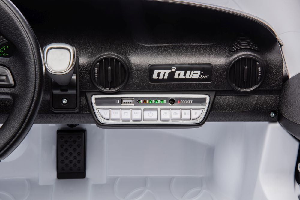 Elektrické auto na akumulator S322 4x4 bílé