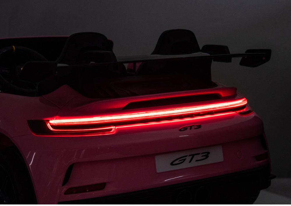 Elektrické auto Porsche GT3 – na akumulátor růžové | DK P911