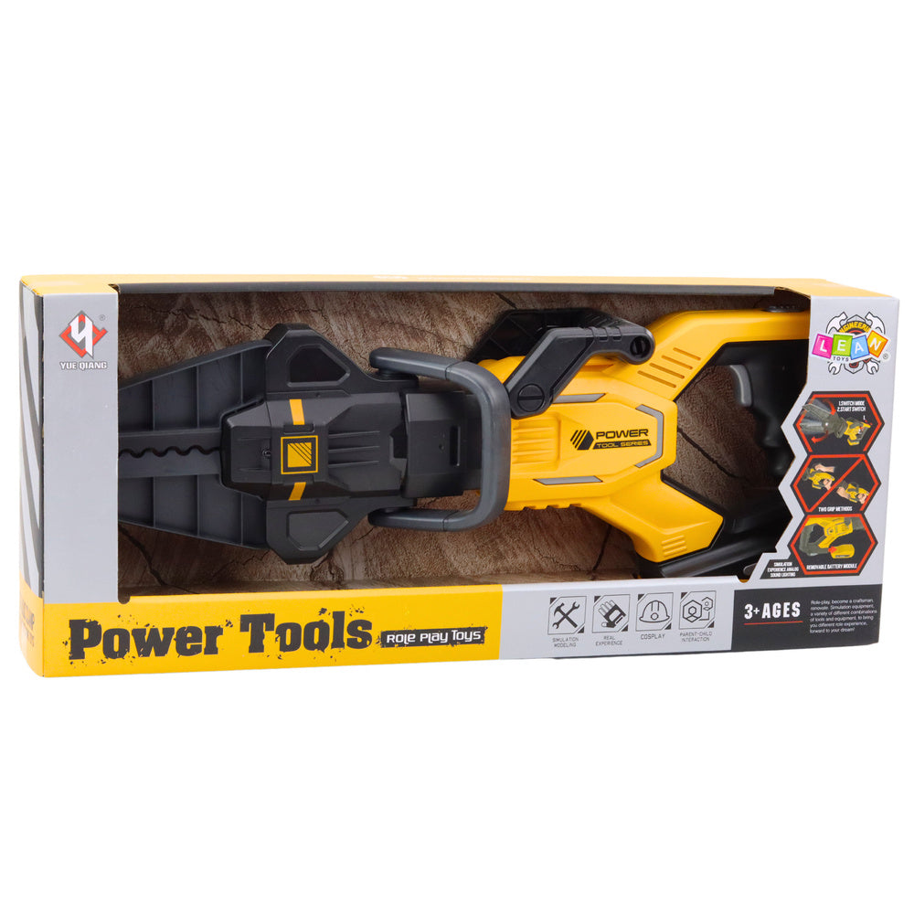 Elektrické nůžky pro děti s realistickými zvuky žluté