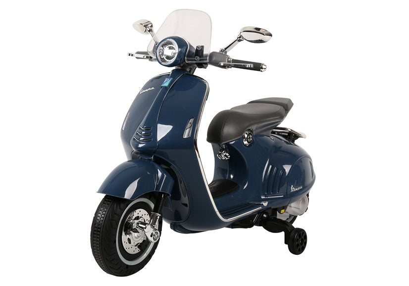 Elektrický skuter na akumulátor pro děti Vespa GTS 300 modrý