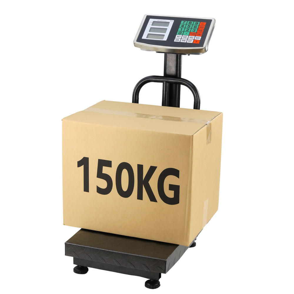 Elektronická váha platformová 150kg – LCD displej