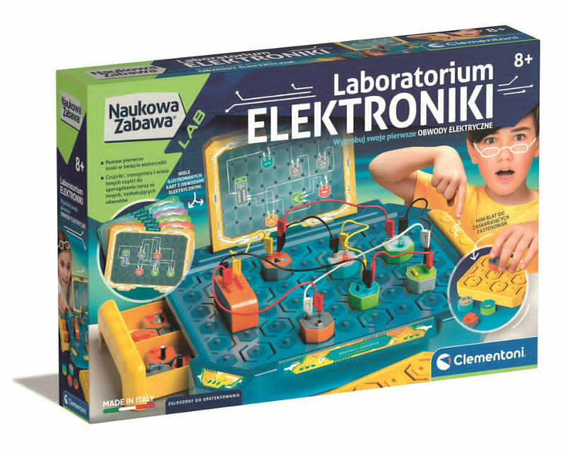 Elektronické laboratorium s obvody a moduly – Clementoni