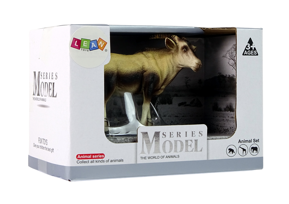Figurka antilopy africká – zoo zvířata hnědá 8 cm