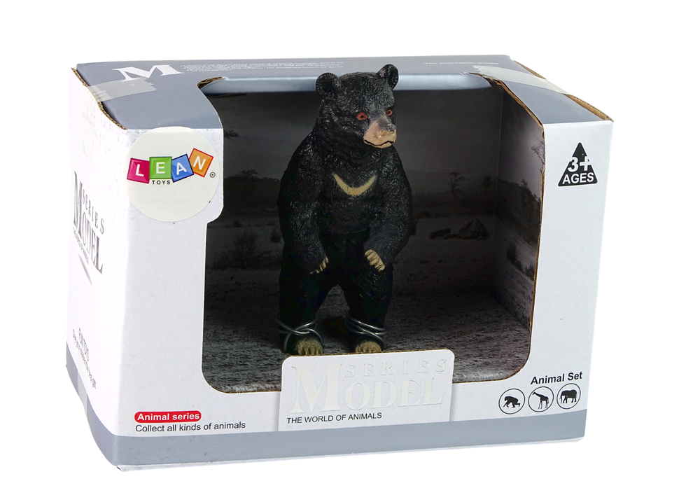 Figurka medvěda pro děti – sada zvířátek do zoo