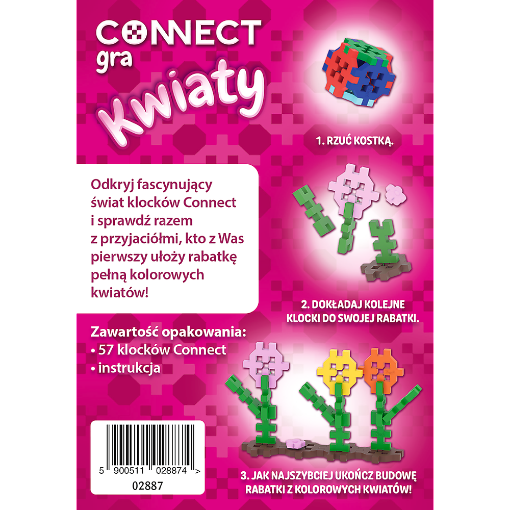 Hra Connect Flowers – spojování květin pro děti – Trefl