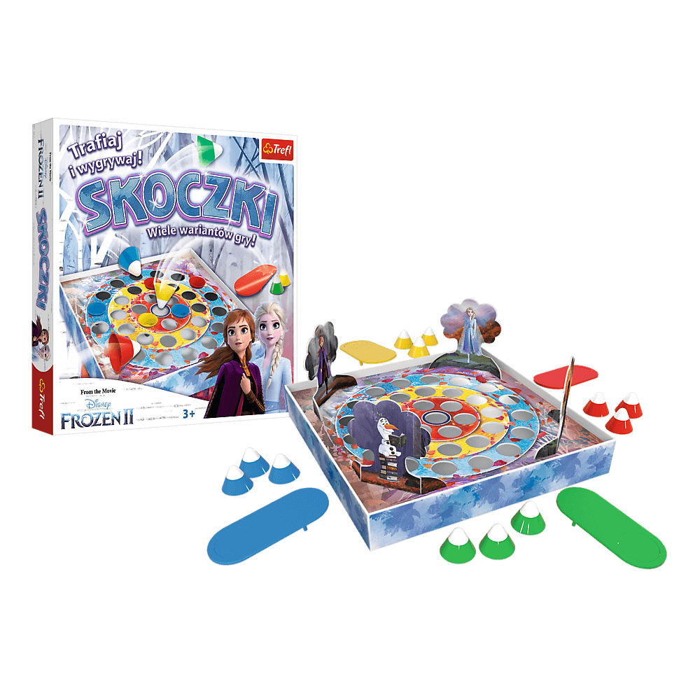 Hra Skákavci Ledové království 2 – zručnostní hra pro děti od 3 let – Trefl