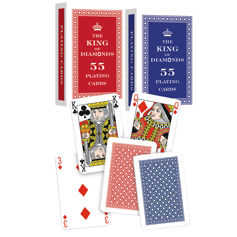 Hrací karty 55 karet The King of Diamonds – Trefl
