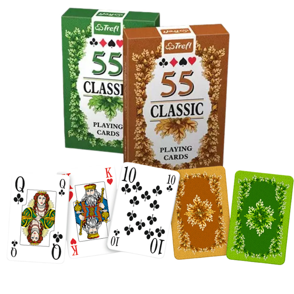 Hrací karty Classic 55 listů – Trefl