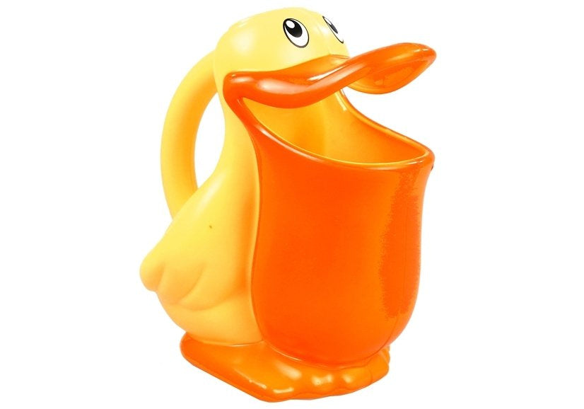 Hračky do vany pelikan s formičkami zvířátek 5 ks