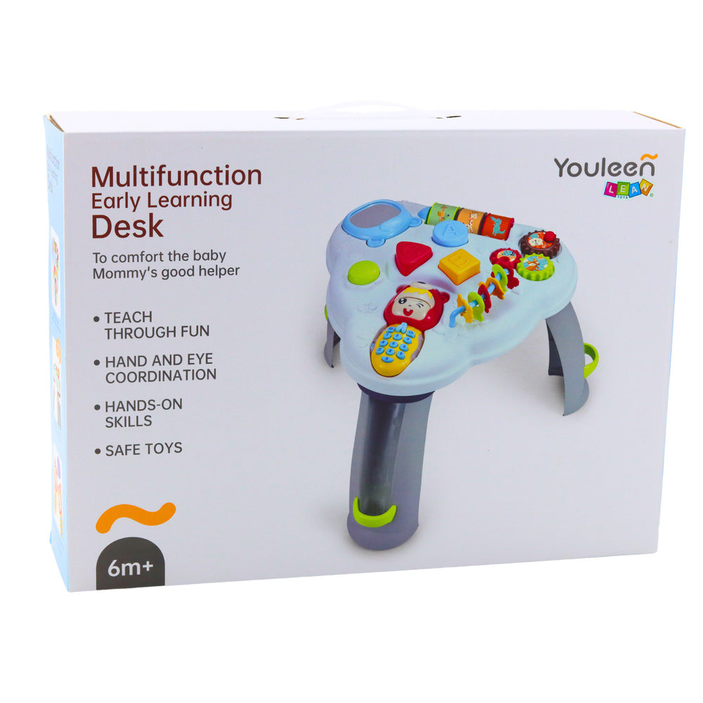 Interaktivní edukační stolek trojúhelníkový s telefonem a zvuky