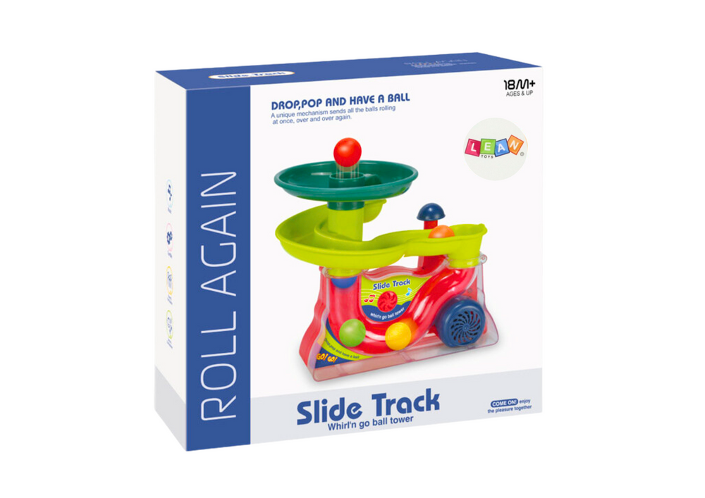 Interaktivní fontána s kuličkami a zvuky barevná