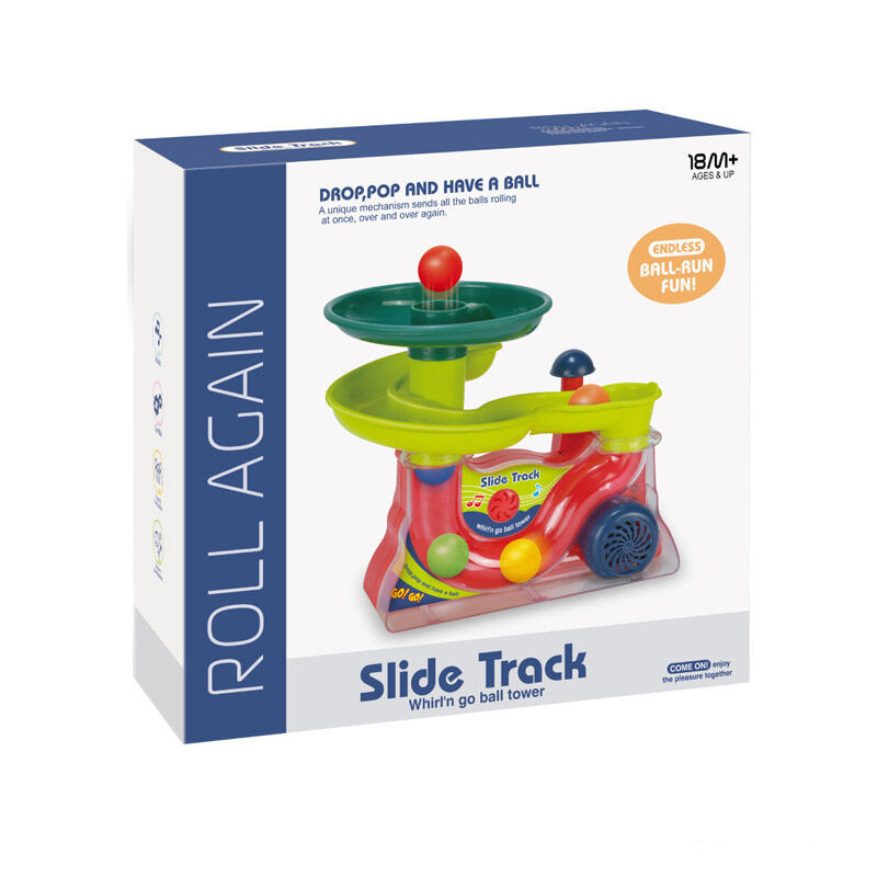 Interaktivní fontána s kuličkami a zvuky barevná