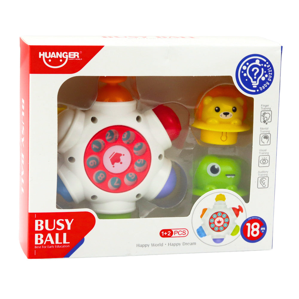 Interaktivní hračka UFO se lvem a krokodýlem pro nejmenší