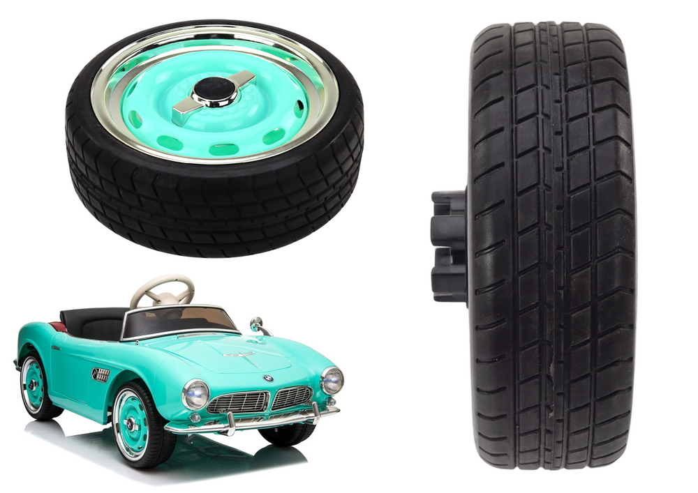 Kolo pro elektrické auto BMW Retro 22x7,5 cm osa 10 mm