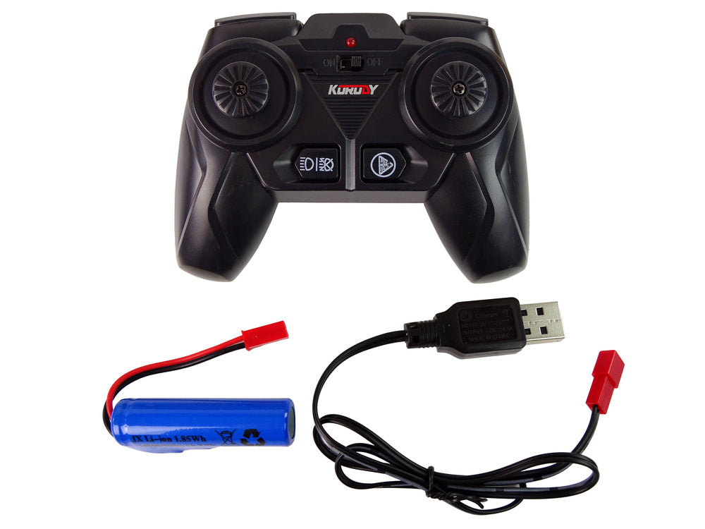 Kombajn na dálkové ovládání – 1:24 kouř světla zvuky 2.4G