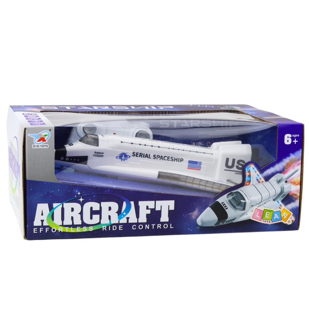 Kosmická loď RC na dálkové ovládání se světly zvuky a dýmem