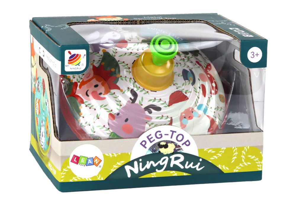 Kovová káča Svatý Mikuláš – vánoční tradiční hračka