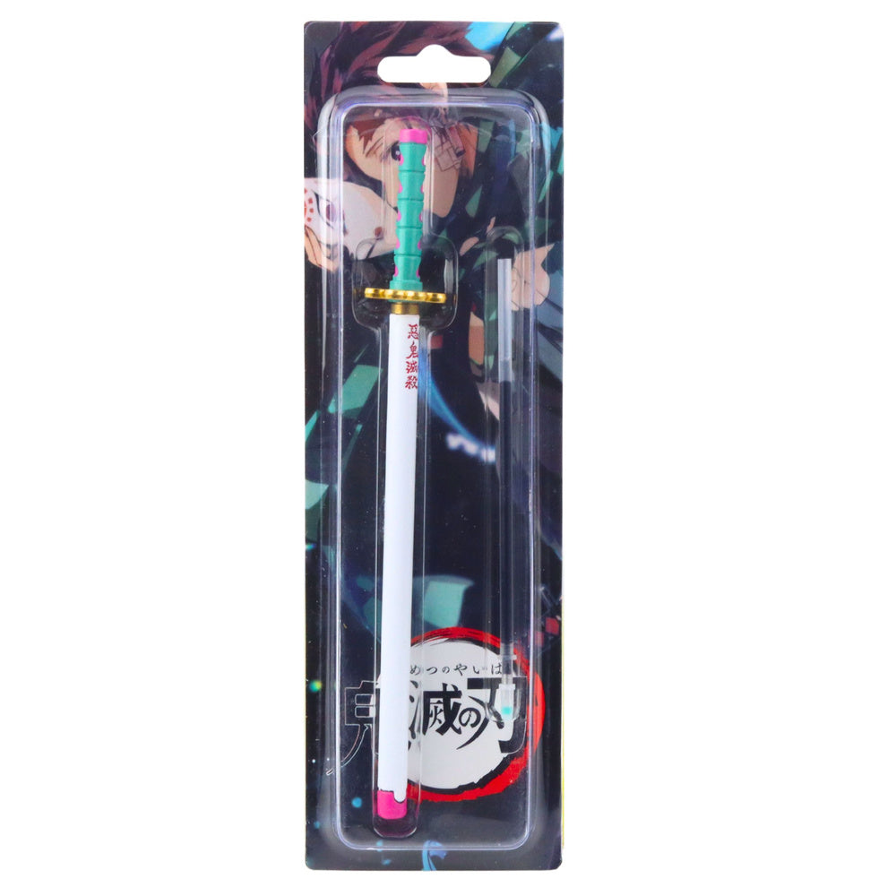 Kuličkové pero katana kovové – s výměnnou náplní | tyrkysové