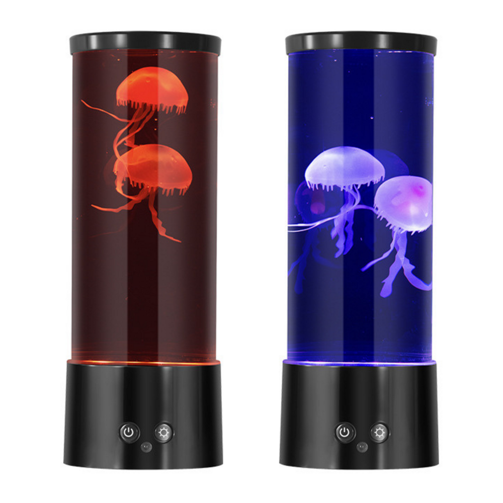 LED lampička s medúzami 22x8 cm – na baterie a USB