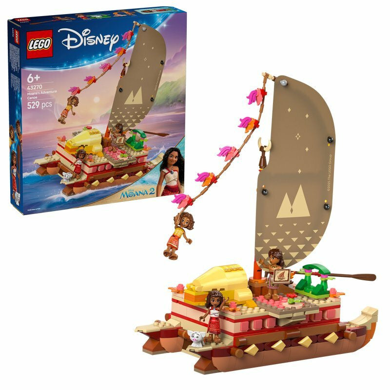 LEGO Disney Princess Vaianino dobrodružství 43270 – stavebnice