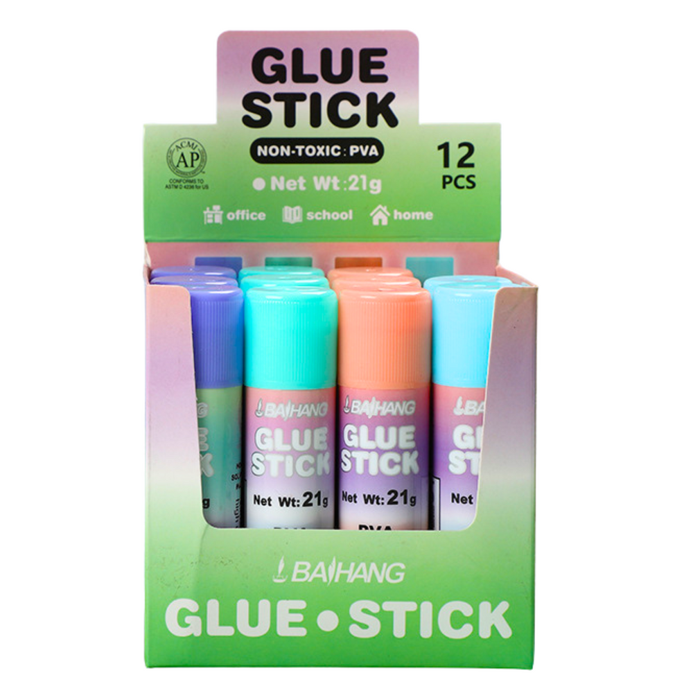 Lepicí tyčinka školní – kancelářská pastelová 21g