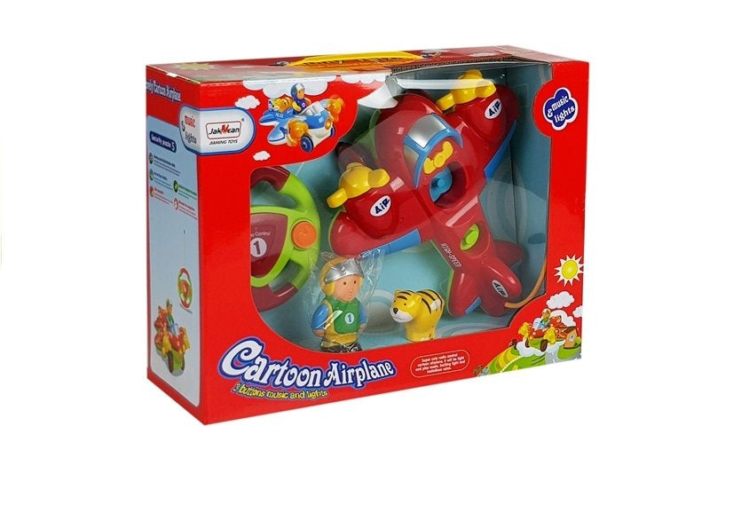 Letadlo na dálkové ovládání s pilotem a volantem