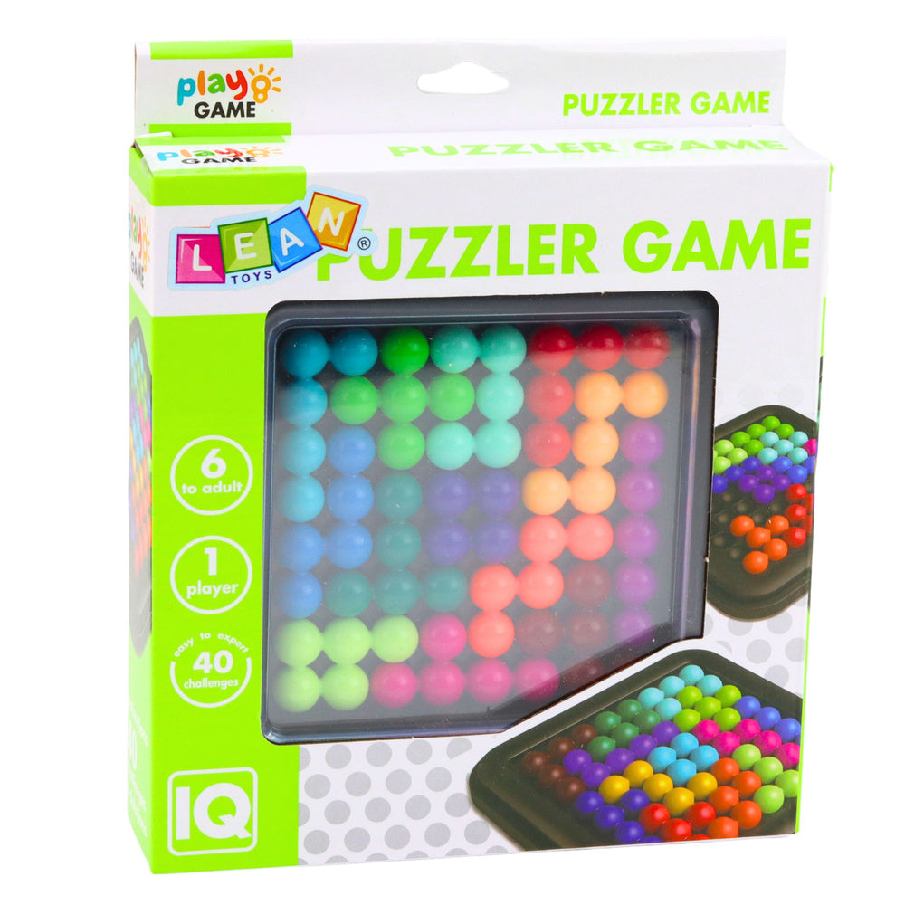 Logická puzzle hra s barevnými kuličkami – hlavolam pro děti