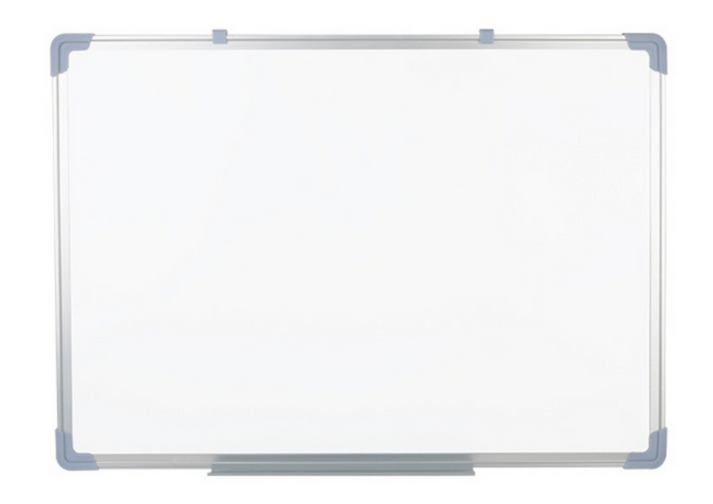 Magnetická tabule na zeď suchostíratelná s hliníkovým rámem 45x60cm bílá