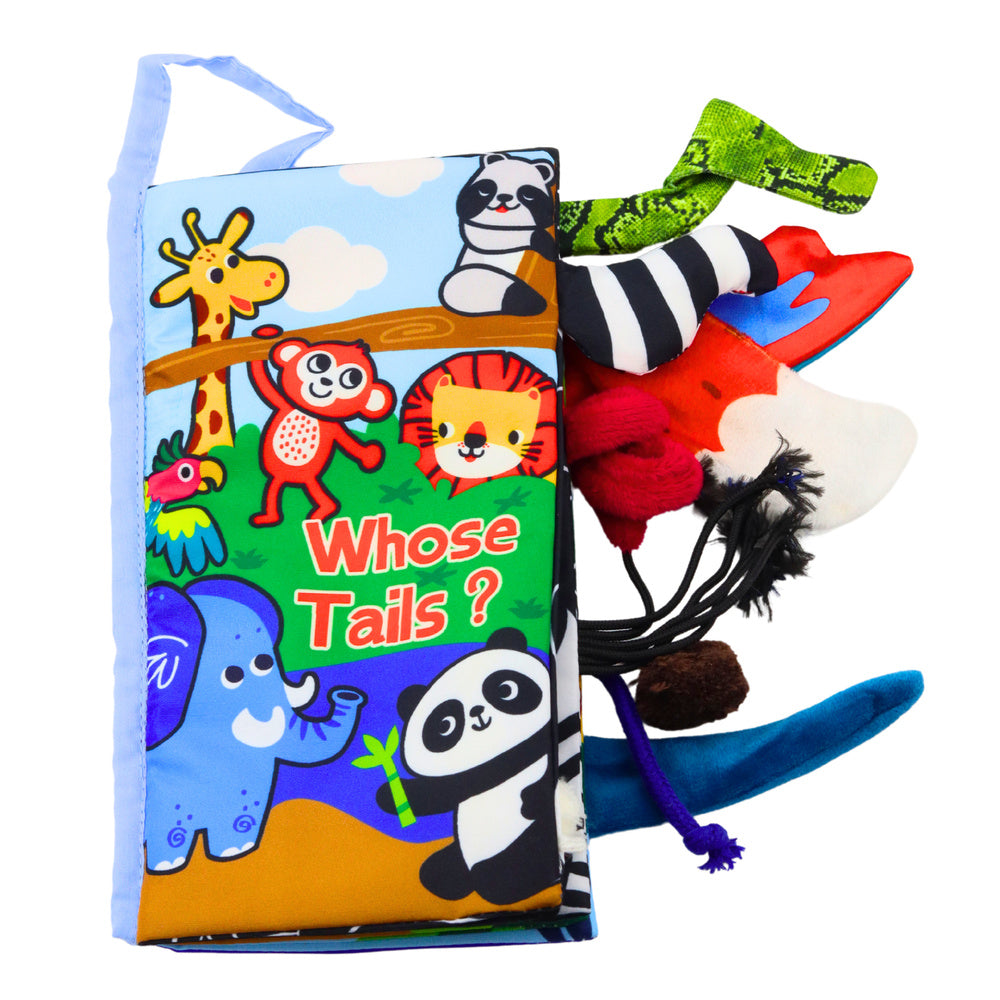 Měkká vzdělávací knížka – se šustícími stránkami | modrá