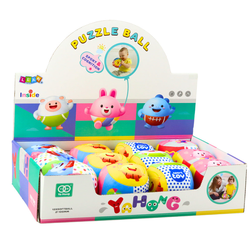 Měkký míček s chrastítkem – pro nejmenší děti | 9cm