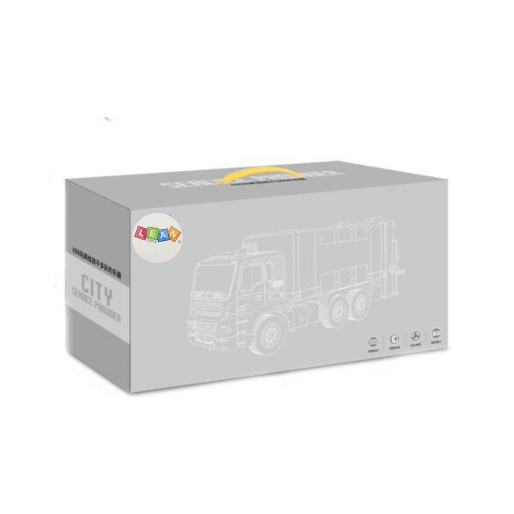 Míchačka se zvukem a světly otočná nádoba 1:16 modrá