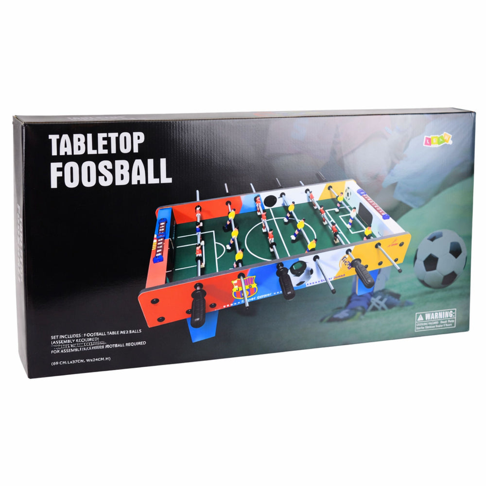 Mini fotbálek 69 cm pro děti – zručnostní stolní hra s 2 míčky