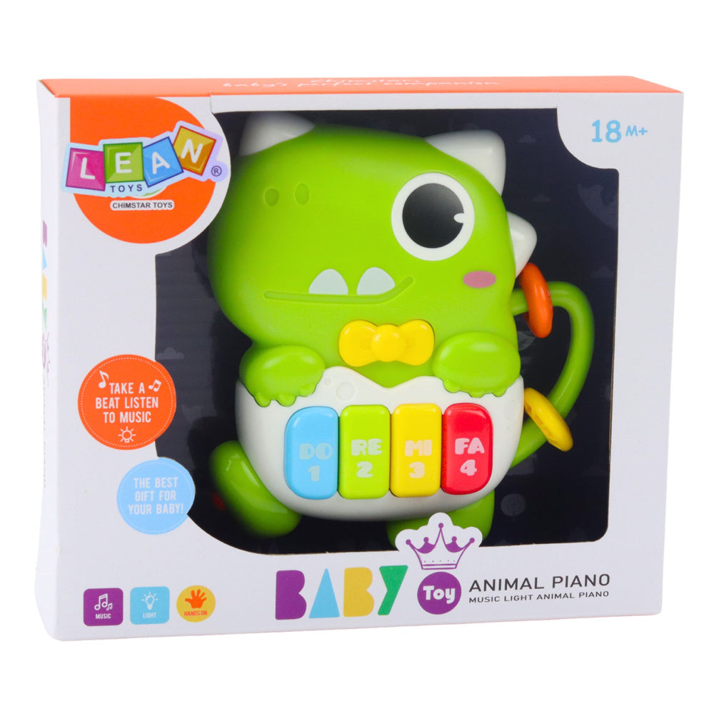 Mini pianino pro nejmenší – se světly a zvuky | zelené