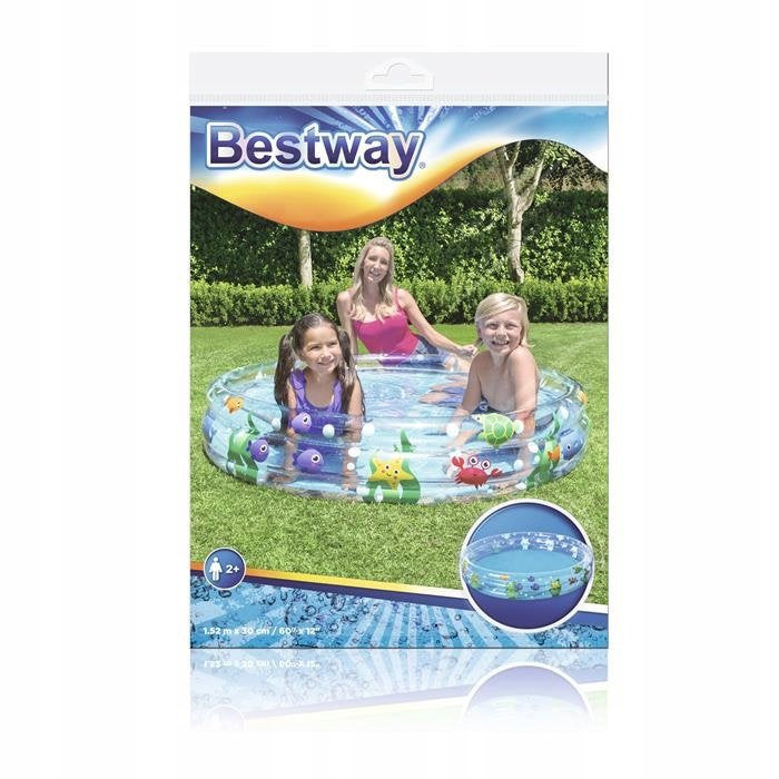 Nafukovací bazén pro děti mořský svět 152x30 cm – Bestway
