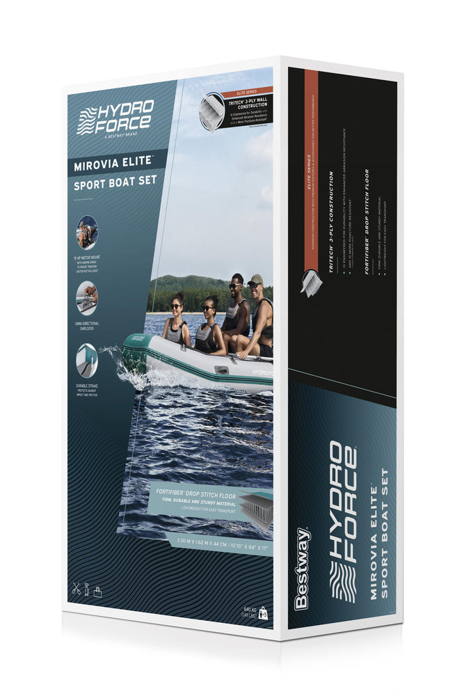 Nafukovací člun 330x162 cm pro 4 osoby s vesly – Bestway 65049