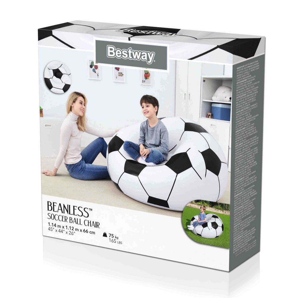 Nafukovací křeslo fotbalový míč 114x112x66 cm | Bestway
