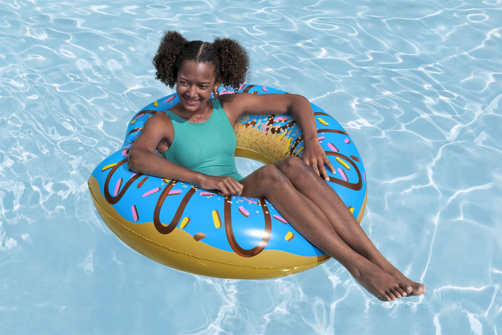 Nafukovací kruh Donut modrý 107 cm – Bestway