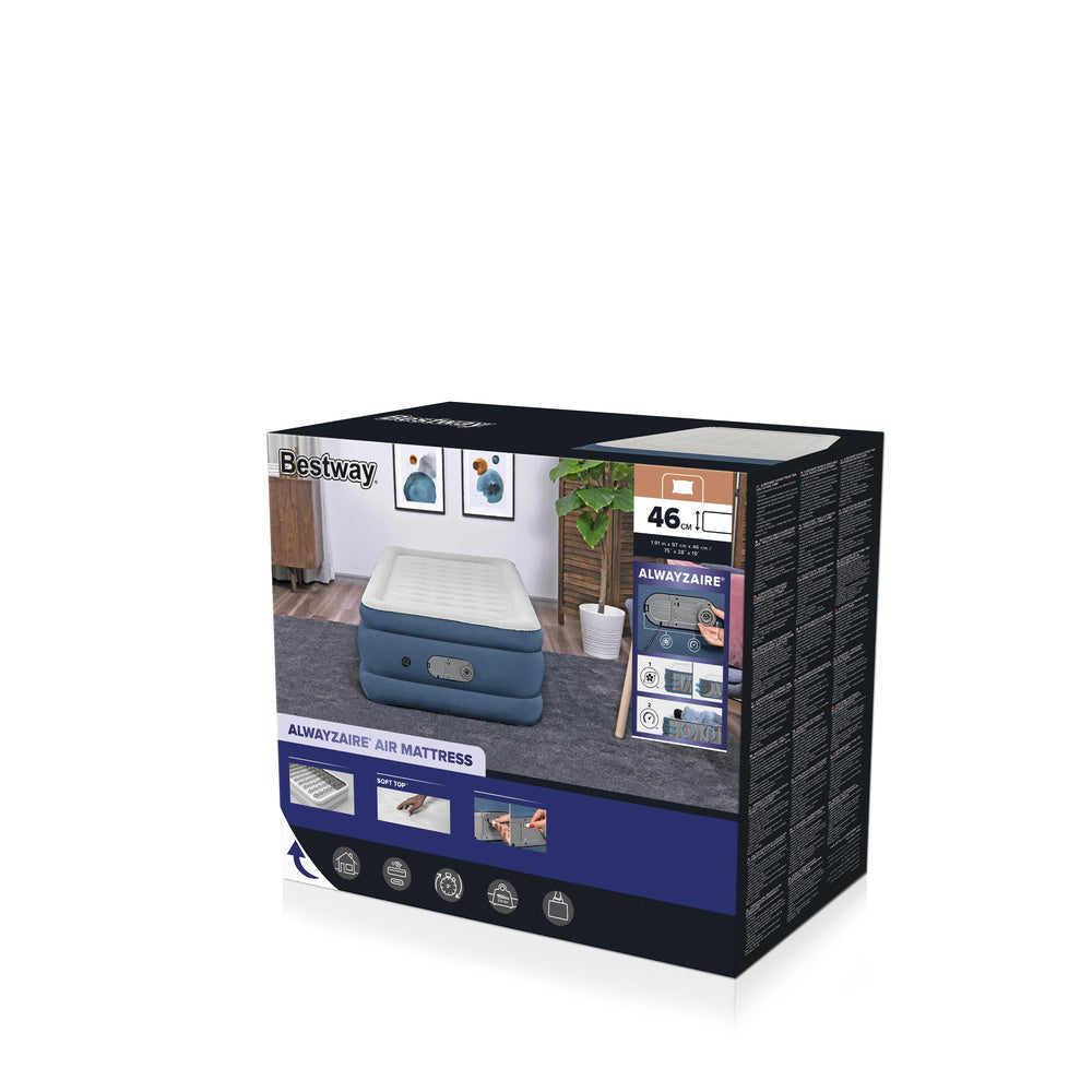 Nafukovací matrace 97x191x46 cm s pumpou AlwayzAire – Bestway