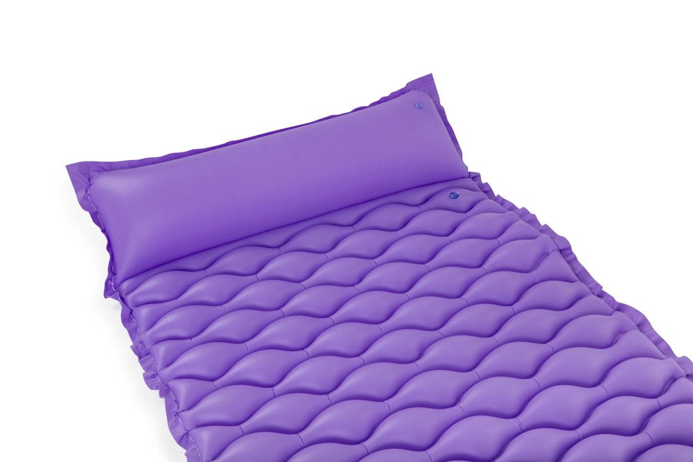 Nafukovací plážová matrace s polštářkem 213x86 cm – Bestway fialová