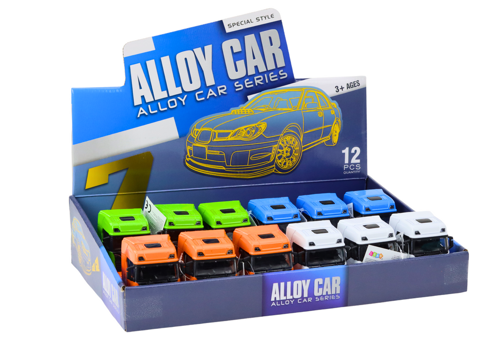 Nákladní auto 1:32 kovové se světly a zvuky s pohonem