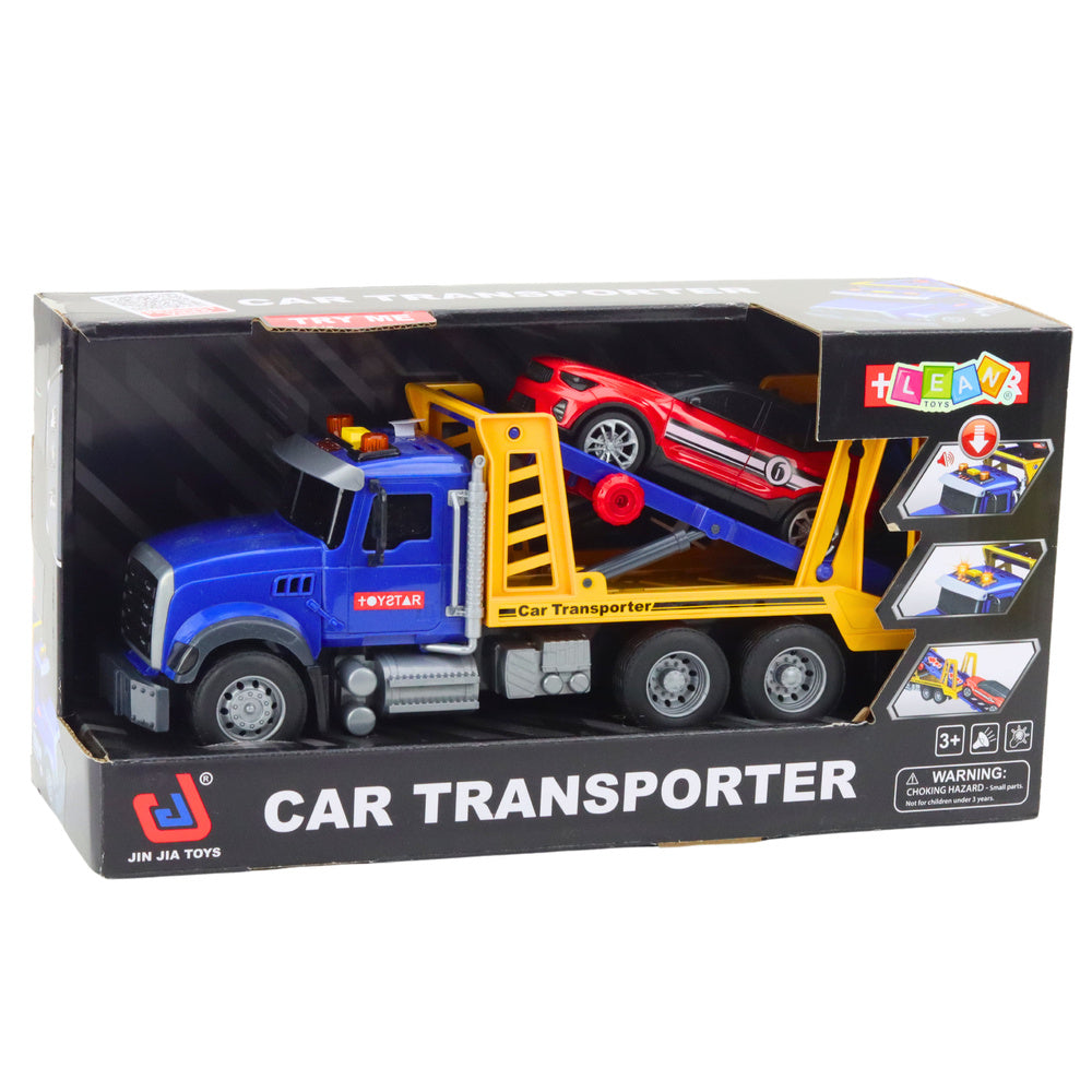 Nákladní auto s lawetou – se světly a zvuky | hračka