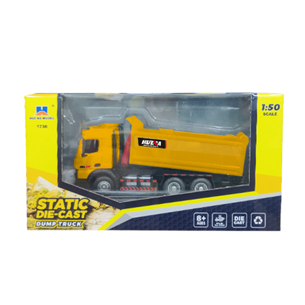 Nákladní auto sklápěč kovový 1:50 – pohyblivá korba | Huina