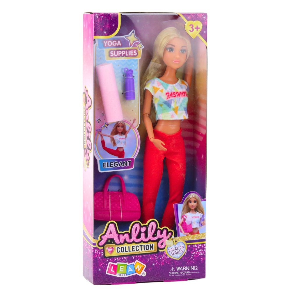 Panenka s jógou matkou – pohyblivé končetiny | Anlily